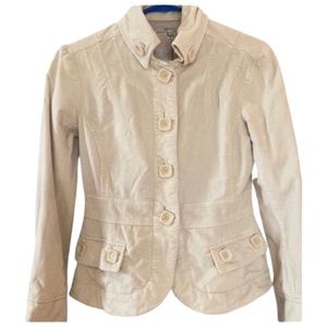 R&W & Co office wear jacket. In light beige. Size. 00